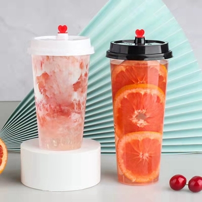 16oz Clear Plastic Smoothie Cups