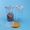 PET Full Clear Cereals Ginseng 950ml Plastic Food Jars